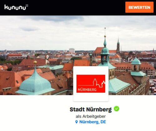 © Personalamt / Stadt Nürnberg Profilbild kununu © Personalamt / Stadt Nürnberg