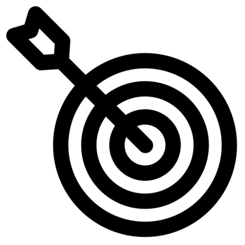 © Ohne Bildnachweis Icon Zielscheibe © Ohne Bildnachweis
