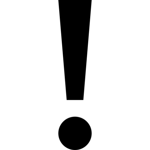 Ausrufezeichen Icon © Ohne Bildnachweis