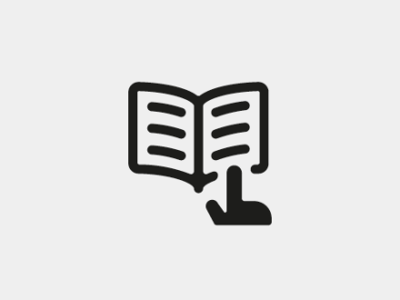 Das Bild zeigt das Symbol für: Glossar.