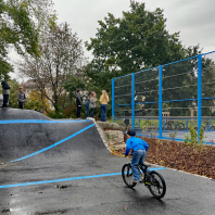 Fahrradbahn in der Annette-Kolb-Anlage