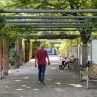 Pergola im Stadtpark