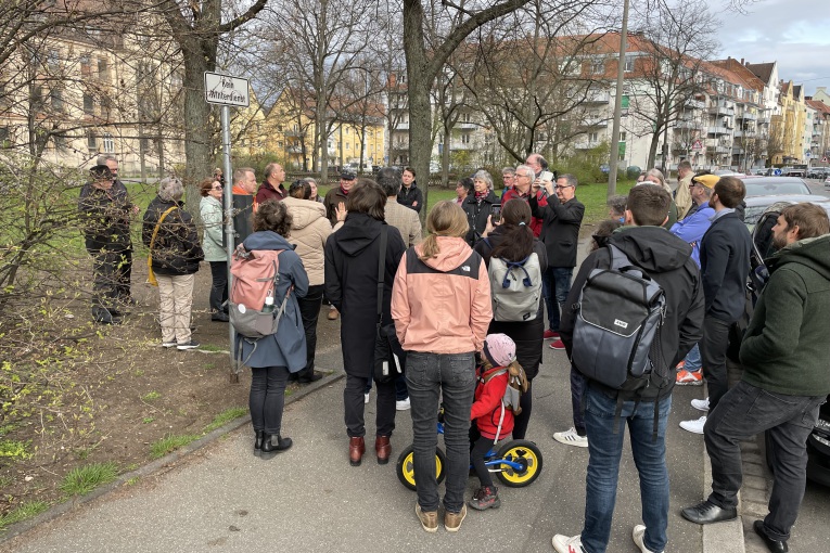 Bürgerinformation Heinickeplatz Rundgang