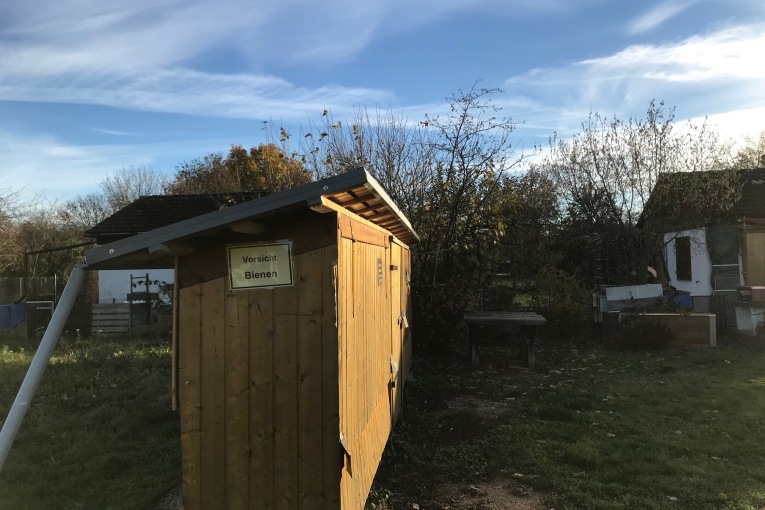 Auch Bienen haben einen neuen Platz erhalten., © Ulrike Goeken-Haidl / Stadt Nürnberg SÖR Mehr Honig ist garantiert.