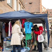 Ein Tag mit Dominik Gräser auf dem Trempelmarkt