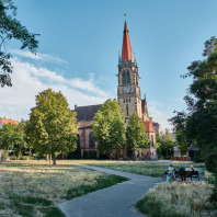 Veit-Stoß-Platz in Gostenhof.