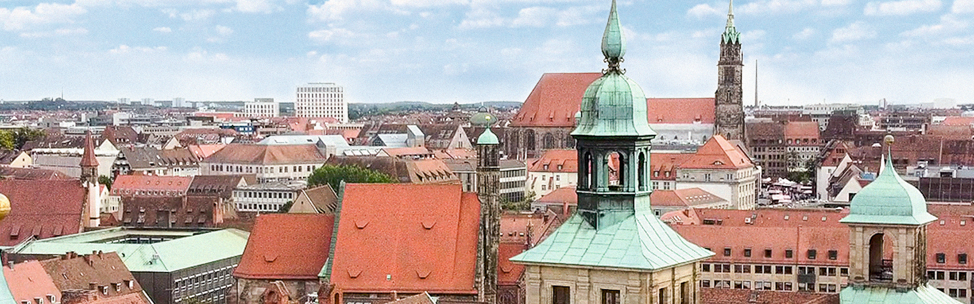 Panorama Stadt Nürnberg